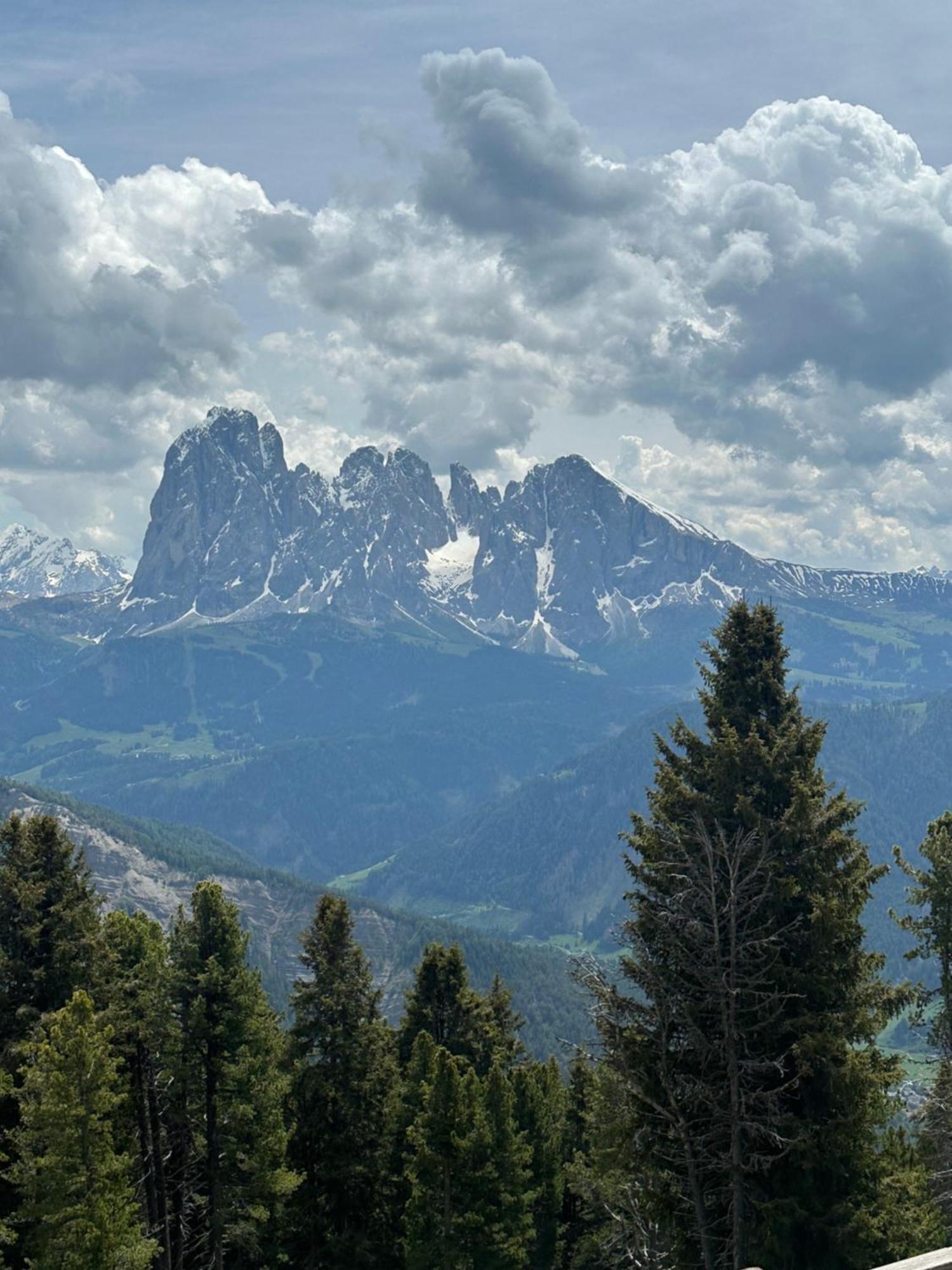 Chalet Da Mont Resciesa Ortisei Bagian luar foto